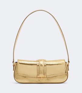 The New Arrivals Ilkyaz Ozel The New Arrivals Ilkyaz Ozel Bodrum metallic leather shoulder bag