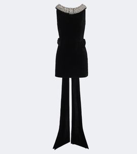 The New Arrivals Ilkyaz Ozel The New Arrivals Ilkyaz Ozel Daphne embellished velvet minidress