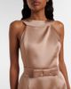 The New Arrivals Ilkyaz Ozel The New Arrivals Ilkyaz Ozel Delphine bow-detail satin minidress - 3