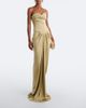 The New Arrivals Ilkyaz Ozel The New Arrivals Ilkyaz Ozel Draped gathered corset gown - 2