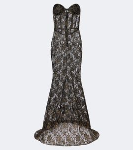 The New Arrivals Ilkyaz Ozel The New Arrivals Ilkyaz Ozel Evelyne lace bustier gown