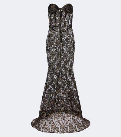 The New Arrivals Ilkyaz Ozel The New Arrivals Ilkyaz Ozel Evelyne lace bustier gown