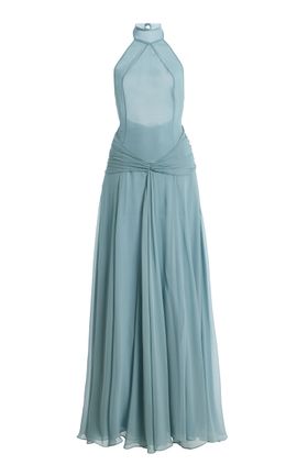 The New Arrivals Ilkyaz Ozel The New Arrivals Ilkyaz Ozel Halo Sheer Silk Gown