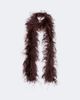 The New Arrivals Ilkyaz Ozel The New Arrivals Ilkyaz Ozel Ilkyaz feather scarf - 1