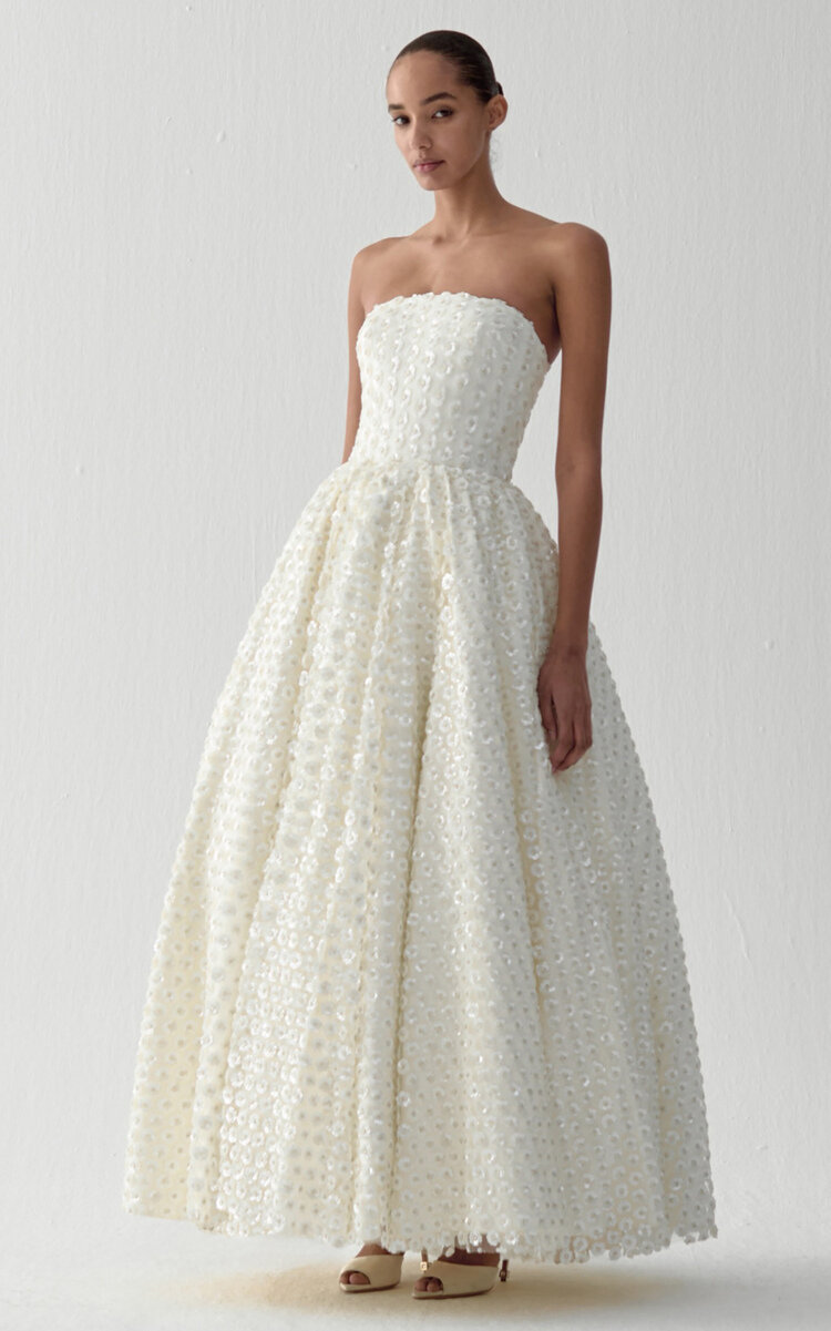 The New Arrivals Ilkyaz Ozel The New Arrivals Ilkyaz Ozel Lauda Voluminous Maxi Dress
