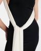 The New Arrivals Ilkyaz Ozel The New Arrivals Ilkyaz Ozel Leia scarf-detail halterneck gown - 5