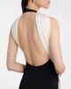 The New Arrivals Ilkyaz Ozel The New Arrivals Ilkyaz Ozel Leia scarf-detail halterneck gown - 7
