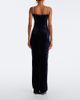 The New Arrivals Ilkyaz Ozel The New Arrivals Ilkyaz Ozel Lux cutout crystal-embellished velvet gown - 4