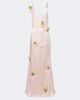 The New Arrivals Ilkyaz Ozel The New Arrivals Ilkyaz Ozel Nara feather-trimmed satin gown - 1