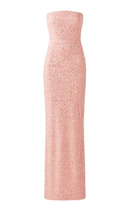 The New Arrivals Ilkyaz Ozel The New Arrivals Ilkyaz Ozel Nara Sequined Maxi Dress