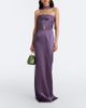 The New Arrivals Ilkyaz Ozel The New Arrivals Ilkyaz Ozel Noa scarf-detail satin gown - 2