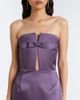 The New Arrivals Ilkyaz Ozel The New Arrivals Ilkyaz Ozel Noa scarf-detail satin gown - 5