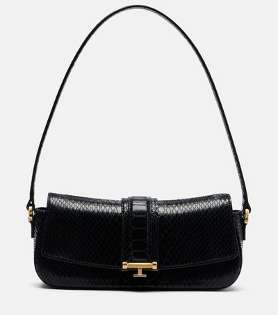 The New Arrivals Ilkyaz Ozel The New Arrivals Ilkyaz Ozel Obscura.06 leather shoulder bag