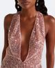 The New Arrivals Ilkyaz Ozel The New Arrivals Ilkyaz Ozel Olympia sequined silk midi dress - 3