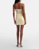 The New Arrivals Ilkyaz Ozel The New Arrivals Ilkyaz Ozel Sequined draped strapless minidress - 5