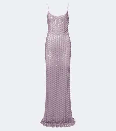 The New Arrivals Ilkyaz Ozel The New Arrivals Ilkyaz Ozel Sequined tulle gown