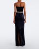 The New Arrivals Ilkyaz Ozel The New Arrivals Ilkyaz Ozel Sienna embellished strapless velvet gown - 6