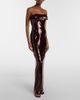 The New Arrivals Ilkyaz Ozel The New Arrivals Ilkyaz Ozel Sisu bow-detail sequined bustier gown - 2