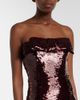 The New Arrivals Ilkyaz Ozel The New Arrivals Ilkyaz Ozel Sisu bow-detail sequined bustier gown - 3