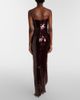 The New Arrivals Ilkyaz Ozel The New Arrivals Ilkyaz Ozel Sisu bow-detail sequined bustier gown - 5