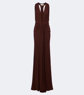 The New Arrivals Ilkyaz Ozel The New Arrivals Ilkyaz Ozel Siwa gathered ruched gown