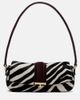 The New Arrivals Ilkyaz Ozel The New Arrivals Ilkyaz Ozel ZÃ©brÃ©e.07 calf hair shoulder bag - 1