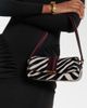 The New Arrivals Ilkyaz Ozel The New Arrivals Ilkyaz Ozel ZÃ©brÃ©e.07 calf hair shoulder bag - 2
