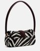 The New Arrivals Ilkyaz Ozel The New Arrivals Ilkyaz Ozel ZÃ©brÃ©e.07 calf hair shoulder bag - 4