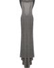 The New Arrivals Ilkyaz Ozel Women's Jeanne Metallic Knit Cowl Neck Gown - 1