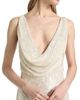 The New Arrivals Ilkyaz Ozel Women's Lydia Sequined Cowlneck Minidress - 6