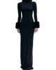 The New Arrivals Ilkyaz Ozel Women's Priscilla Silk & Faux-Fur Gown - 3