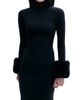 The New Arrivals Ilkyaz Ozel Women's Priscilla Silk & Faux-Fur Gown - 4
