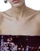 The New Arrivals Ilkyaz Ozel Women's Sisu Sequined Bow Slip Gown - 3