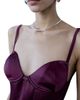 The New Arrivals Ilkyaz Ozel Women's Yasmeen Satin Corset Gown - 3