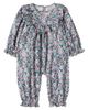 The New Society The New Society Baby Ashby floral cotton jumpsuit - 1