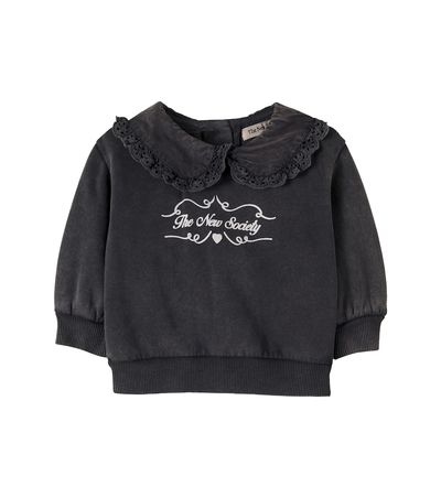 The New Society The New Society Baby Bluff cotton sweatshirt