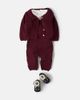 The New Society The New Society Baby cardigan and overalls set - 2