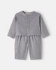 The New Society The New Society Baby Cliff cotton cardigan and pants set - 1