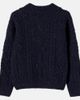 The New Society The New Society Cable-knit wool-blend polo sweater - 3