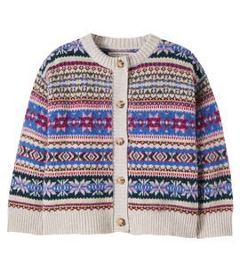 The New Society The New Society Caia argyle wool-blend cardigan
