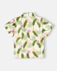 The New Society The New Society Hills printed linen and cotton shirt - 3