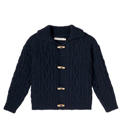 The New Society The New Society Maria cable-knit wool-blend cardigan