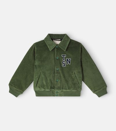 The New Society The New Society Mikel patch-appliqué corduroy jacket