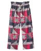 The New Society The New Society Patchwork cotton pants - 1