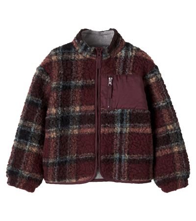 The New Society The New Society Roo plaid wool-blend jacket