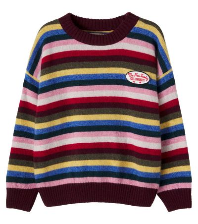 The New Society The New Society Root striped wool-blend sweater