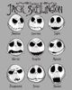 The Nightmare Before Christmas Boys' Husky The Nightmare Before Christmas Emotional Jack Skellington - 2