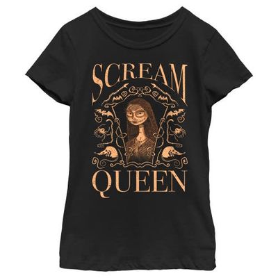 The Nightmare Before Christmas Girl's The Nightmare Before Christmas Sally the Scream Queen T-Shirt