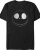 The Nightmare Before Christmas Men's The Nightmare Before Christmas Minimalist Jack Face T-Shirt - 1