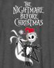 The Nightmare Before Christmas The Nightmare Before Christmas Boys' Jack Skellington Santa Hat Logo Short Sleeve Graphic T-Shirt - 2